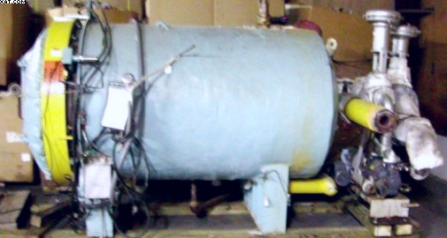 TURBO Autoclave, ~42" x 72", 130 psi @ 350 deg F,